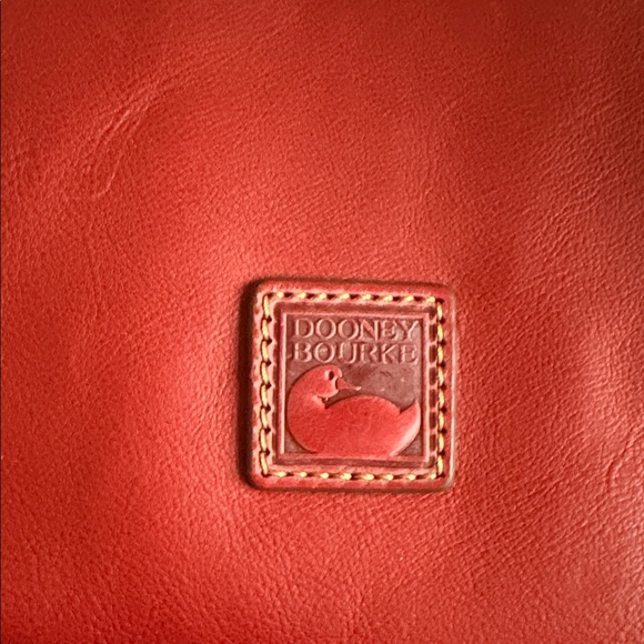 Dooney & Bourke Red Leather Satchel - Picture 2 of 9